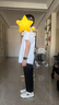 罗蒙儿童黑色西裤女童裤子男童休闲长裤小学生演出 黑色西裤 150 实拍图