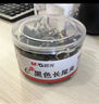 晨光（M&G）【超级爆款】文具6#15mm 60只/罐 黑色长尾夹 小号金属票据夹 Eplus系列办公用品燕尾夹ABS92737 实拍图