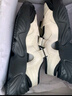 斐乐（FILA）FUSION斐乐玛丽珍凉鞋女鞋新款凉拖魔术贴海螺沙滩鞋 雪白/港灰绿-SH 37.5 实拍图