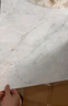 瓦时PVC地板贴自粘防水耐磨地贴加厚地板革 爵士白1平方2片(80*80cm) 晒单实拍图