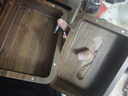 梵瀚实木纸巾盒客厅桌面木质纸抽盒轻奢高档茶几餐桌黑胡桃木抽纸盒 面包款 简约版 黑胡桃木 晒单实拍图