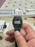 卡西欧（CASIO）手表男女经典复古学生儿童表F-91W-1DG 3DG 9DG/F-84W/F105电子表 F105W全屏夜光 【附加贴膜】 实拍图