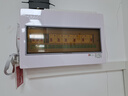 德力西电气强电箱配电箱家用空开箱强电布线箱明装透明门PZ30s 18回路 实拍图