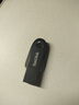 闪迪（SanDisk）128GB USB3.2 U盘 CZ550黑色 安全加密 数据恢复 学习办公电脑车载 小巧便携 高速大容量优盘 实拍图