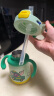 babycare儿童保温杯婴儿宝宝学饮杯吸管水杯水壶霸王龙不锈钢保温杯300ml 实拍图