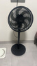 美的（Midea）【超级单品】七叶轻音立式电风扇家用柔风落地扇台式桌面小型风扇大风量节能摇头宿舍电扇 SAF30AB 实拍图