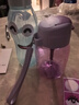 特百惠（Tupperware）水杯CC企鹅杯350ml嘟嘟杯迷你乐活 可爱带吸管便携防漏水杯子 cc杯冰沙紫 350ml 实拍图