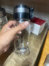 希诺单层玻璃杯大容量便携提环运动水杯男过滤泡茶杯子XN-9075 530mL 实拍图