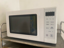美的（Midea）变频小清新微波炉 液晶屏幕 磨砂面板 小型20L家用 匠心工艺（PM2002） 实拍图