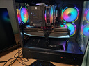 半岛铁盒应龙360水冷海景房机箱ATX/MATX无A柱台式主机台式机电脑全景房 黑色/ATX/360水冷/9扇位 实拍图