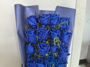 莱一刻鲜花礼盒速递玫瑰花束表白送女友生日礼物全国同城配送 19朵蓝色妖姬礼盒—不凋零的爱 实拍图