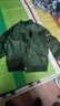 比菲力夹克男韩版休闲男装飞行员2025秋季新款棒球服男士外套 绿色 L 实拍图