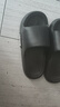 洁丽雅（Grace）拖鞋男士夏季居家用踩屎感eva厚底浴室内洗澡防滑防臭软弹凉拖鞋 实拍图