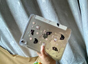 崇尚美适用苹果ipad11保护套2025新款ipada16芯片平板壳ipad11代保护壳带笔槽ipad air6防摔Air7亚克力 【黑猫小狗Y】3+Y型折叠支撑 2025款iPadAir7(11英寸 实拍图
