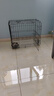 宠乐乖（CHONGLEGUAI）狗笼猫笼狗笼子中小型犬带厕所幼犬折叠便携猫笼子猫咪兔笼700ZG 实拍图