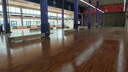 运动木地板篮球馆室内羽毛球馆健身房舞台瑜伽室轮滑馆专用地板 A级 22mm 实拍图
