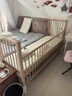 秋莹可升降榉木拼接床实木儿童床婴儿床加宽拼接大床小孩床边床拼接床 三护栏+6cm乳胶棕垫(高度可调节) 可升降长180宽60高35【60护栏】 实拍图
