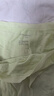 全棉时代内裤女士纯棉抗菌中腰三角裤3条装 牛油果绿+贝壳杏粉+轻粉紫 165 实拍图
