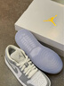 耐克NIKE篮球鞋男女同款小迪奥AJ1 JORDAN 1运动鞋DC0774-105白灰36.5 实拍图