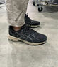 亚瑟士ASICS男鞋跑步鞋透气缓震运动鞋越野跑鞋 GEL-VENTURE 6 黑灰色 41.5 实拍图