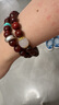 龍隐 正宗小叶紫檀手串男女士佛珠子正品高端香木情侣手链转运文玩 盘玩手套 实拍图