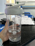 Blender Bottle 蛋白粉摇摇杯运动水杯 大容量塑料杯子带刻度健身便携搅拌杯礼物 Strada款tritan白色800ml 实拍图