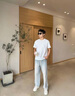 真维斯牛仔裤男2026春秋季宽松直筒阔腿裤子夏新款休闲长裤男生运动百搭 20520-1/ SJ113浅蓝色 （常规款） XL 实拍图
