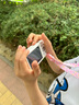 彩族（CAIZU）【小黄鸭礼盒】学生数码相机 入门级高清旅游校园卡片机平替CCD相机 可传手机儿童照相机 64G白色 实拍图