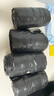 【销量100万+】家用办公垃圾袋加厚加大点断易撕45*45CM 京东物流 抽绳垃圾袋【150只】美拉德混色 实拍图