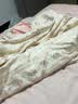 红豆家纺花边水洗棉床上四件套卧室家用床单被套公主风被罩套床笠床上用品 如梦【细腻亲肤 舒适裸睡】 1.8m 床单款 四件套-被套200x230cm 实拍图