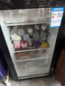 先科（SAST）冰吧冷藏柜 欧式恒温红酒柜酒店家用电冰箱迷你小型单门办公室电竞保鲜展示留样茶叶饮料药品柜 135升 白胆（冷藏+微冷冻+蓝光灯+带锁） 实拍图