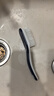 爱整理鞋刷子软毛鞋刷洗鞋神器清洁刷家用洗衣刷长柄鞋刷软毛不伤鞋 【深蓝灰】鞋刷+洗衣刷组合 实拍图