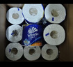 维达（Vinda）有芯卷纸 蓝色经典4层160克*27卷 厚韧耐用 卫生纸卷筒纸纸巾整箱 实拍图