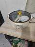 粤器电煮锅多功能一体电炒锅家用电热火锅插电一锅多用途可以炒菜不粘锅学生宿舍煮面锅蒸煮煎炒小电锅 智能款米白28CM（适合4-6人+蒸笼） 4L 实拍图