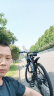 永久山地车自行车成人男女学生变速铝合金油碟公路自行车越野减震单车 摩天灰【钢架 线碟刹】减震+礼包 26英寸24速【推荐155-185cm】 实拍图