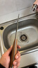 王麻子 刀具菜刀锻打刀切片切菜刀家用砍骨刀厨师专用斩切两用菜刀 铭麟·手工锻打斩切刀 实拍图