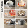 美的（Midea） 电饭煲3升 黑瓷内胆电饭锅小型多功能迷你全自动不粘煮饭锅微压蒸饭锅家用1-2-3-4-5-6人 【新升级99.99%抗菌】 3L 实拍图