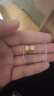 领丰金足金9999十二生肖金豆黄金1g投资金条金币送人节日可爱礼物 生肖-牛(1g） 实拍图