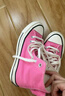 匡威（Converse）官方 All Star男女经典帆布鞋芭比元气粉粉色171264C 171264C 37 实拍图