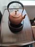 宏虎（honghu）紫铜水壶烧水壶大容量纯铜煮茶壶泡茶壶手工加厚铜壶电陶炉沏茶壶 ZTH-03(点锤纹) 1.5L 实拍图