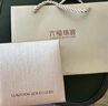 六福珠宝足金栀子花黄金耳钉耳饰送礼 计价 G01G0027DS 1.01克(含工费100元) 配硅胶耳堵 实拍图