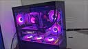 丛林豹棱镜4pro升级6pro 机箱风扇12CM散热风扇神光同步5V3针ARGB幻彩温控12厘米4pin pwm海景房风扇静音 棱镜6 max【白色反叶】 实拍图