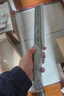 赊刀人厨房刀具菜刀 不锈钢锋利户外家用古法锻造锻打刀冰魄斩切多用刀 实拍图