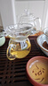 heisou耐热玻璃茶漏茶具配件茶叶过滤器茶水分离茶隔网滤茶器C650 实拍图