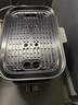 美的（Midea）锁嫩舱mini电蒸锅 多功能家用电锅蒸包子锅电热锅煮蛋器蒸炖锅不锈钢双层蒸笼大容量ZGC2818X99 实拍图