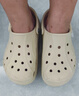 卡骆驰crocs贝雅云彩女士洞洞鞋户外休闲鞋|208186 冬日白-11S(含智必星) 35 (220mm) 实拍图