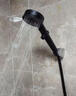 花栖之谷增压花洒喷头多功能手持花洒家用淋浴喷头【黑色大面板花洒】 实拍图
