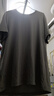 京东京造【5A抗菌】短袖男士t恤夏衣服男装白小T打底男女同款 浅灰色 2XL 实拍图