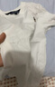 Teenie Weenie Kids小熊童装24春夏款男女童纯棉基础款圆领T恤 象牙白 140cm 实拍图