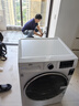 倍科（BEKO）10公斤变频滚筒全自动洗衣机 蒸汽除皱 99%除菌 超薄540mm 家用 低噪节能  beyond系列皓月白 EWT 10713 FN 实拍图